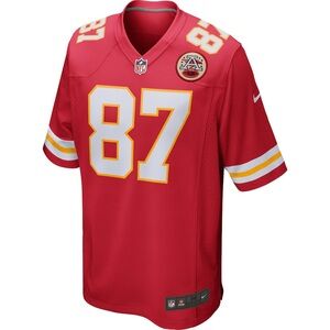 Travis Kelce KC Chiefs Nike Game Jersey - Red - men’s Small